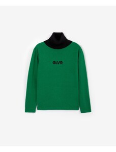 Плетен зелен пуловер Gulliver - 140