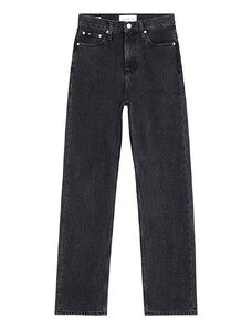 CALVIN KLEIN Jeans High Rise Straight J20J222137 1BY32 denim black
