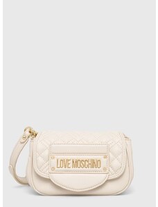 Чанта Love Moschino в бежово