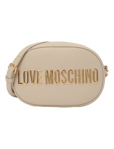 Love Moschino Чанта с презрамки 'BOLD LOVE' слонова кост / злато
