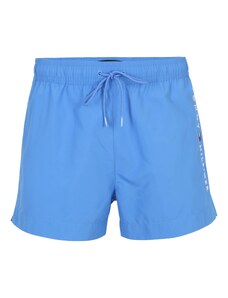 Tommy Hilfiger Underwear Шорти за плуване нейви синьо / лазурно синьо / червено / бяло