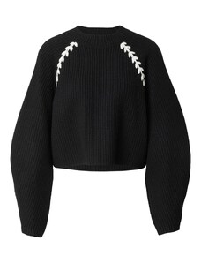 EDITED Пуловер 'Martje' черно