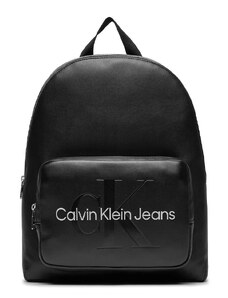 CALVIN KLEIN Backpack Sculpted Campus Bp40 Mono K60K611867 0GL black/metallic logo