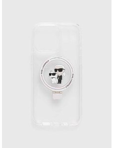 Кейс за телефон Karl Lagerfeld iPhone 14 Pro Max 6.7" в прозрачен цвят