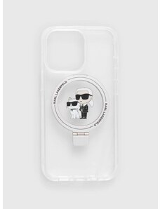 Кейс за телефон Karl Lagerfeld iPhone 13 Pro / 13 6.1" в прозрачен цвят