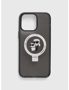Кейс за телефон Karl Lagerfeld iPhone 14 Pro Max 6.7" в черно