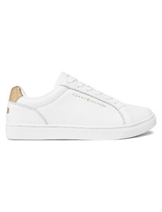 Сникърси Tommy Hilfiger Essential Cupsole Sneaker FW0FW07908 White/Gold 0K6