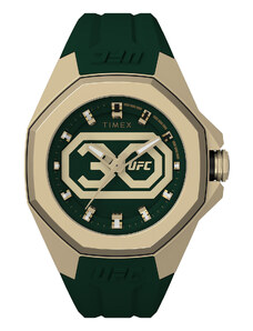 Часовник Timex UFC Pro 30th Anniversary TW2V90100 Gold/Green