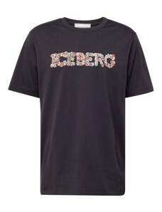 ICEBERG Тениска светлосиньо / оранжево / бледорозово / черно