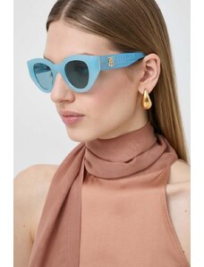 Слънчеви очила Burberry MEADOW в синьо 0BE4390