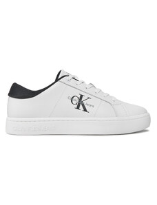 Сникърси Calvin Klein Jeans Classic Cupsole Low Laceup Lth YM0YM00864 Bright White/Black 01W
