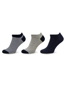 Комплект 3 чифта къси чорапи мъжки Pepe Jeans Mini Stp Tr 3P PMU30035 Marl Grey 933
