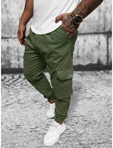 Мъжки панталони jogger каки OZONEE O/G3006