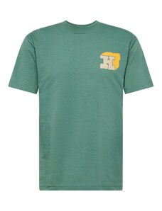 HUF Тениска 'Morex' екрю / жълто / нефритено зелено