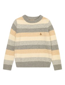 GAP Пуловер цвят "пясък" / светложълто / светлосиво / сив меланж