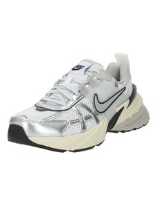 Nike Sportswear Ниски маратонки 'V2K' черно / сребърно / бяло
