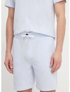 Късо долнище на пижама Polo Ralph Lauren мъжко в синьо с изчистен дизайн 714931652