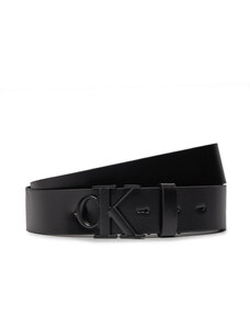 Мъжки колан Calvin Klein Jeans Ro Mono Plaque Lthr Belt 35Mm K50K511831 Black BEH