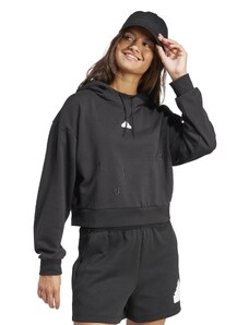 ADIDAS SPORTSWEAR Суитшърт Embroidered French Terry Crop Hoodie