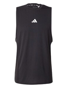 ADIDAS PERFORMANCE Функционална тениска 'D4T Workout' черно / бяло