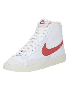 Nike Sportswear Високи маратонки 'BLAZER' светлобежово / жълто / червено / бяло