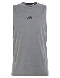 ADIDAS PERFORMANCE Функционална тениска 'D4T Workout' сиво / черно