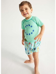 Бебешка тениска за плуване Bobo Choses в тюркоазено