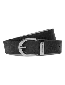 Дамски колан Calvin Klein Ck Reversible Belt 3.0 Epi Mono K60K609981 Black Epi Mono/Dk Ecru 0GJ