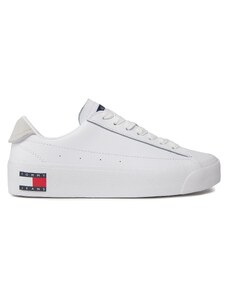 Сникърси Tommy Jeans Tjw Vulc Flatform Sneaker Ess EN0EN02509 White YBS
