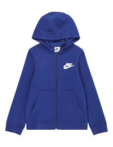 Nike Sportswear Суичъри с качулка синя тинтява / небесносиньо / черно / бяло