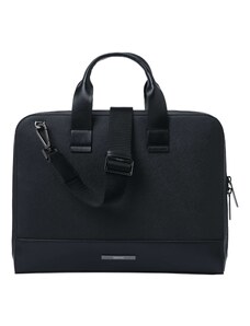 Calvin Klein Чанта за лаптоп 'MODERN BAR' тъмносиво / черно