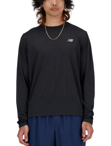 Тениска с дълъг ръкав New Balance Athletics Long Sleeve mt41256-bk Размер L