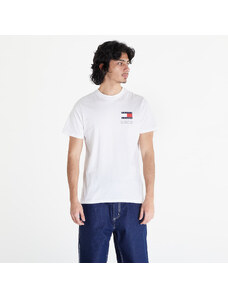 Tommy Hilfiger Tommy Jeans Slim Essential Flag Short Sleeve Tee White