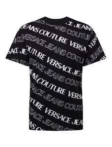 Versace Jeans Couture Тениска черно / бяло
