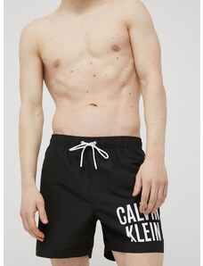 Плувни шорти Calvin Klein в черно KM0KM00739