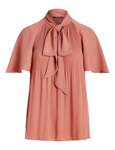 RALPH LAUREN Блуза Drapey Poly Ggt 122-Shirt 200925395002 pink mahogany