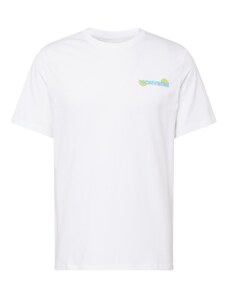 CONVERSE Тениска 'HOW TO LEMONADE' светлосиньо / лимоненожълто / зелено / мръсно бяло