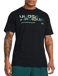 Тениска Under Armour Colorblock Wordmark 1382829-001 Размер L
