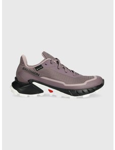 Обувки Salomon Alphacross 5 GTX в лилаво L47460400 L47311000
