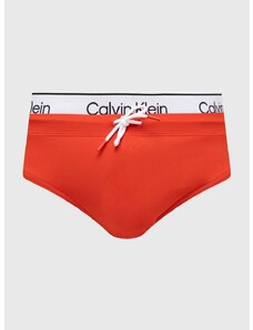 Плувни шорти Calvin Klein в червено KM0KM00959
