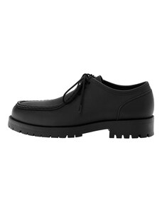 Pull&Bear Обувки с връзки черно