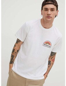 Памучна тениска Billabong X ADVENTURE DIVISION в бяло с принт