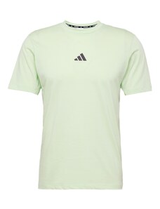 ADIDAS PERFORMANCE Тениска тъмносиво / мента / тъмнозелено