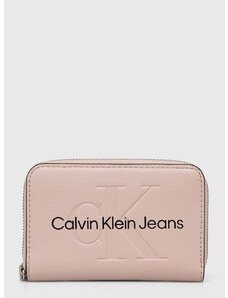 Портмоне Calvin Klein Jeans дамски в бяло K60K607229