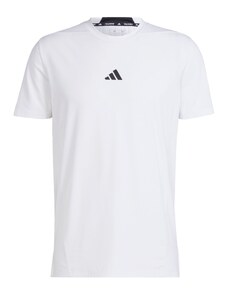 ADIDAS PERFORMANCE Функционална тениска 'Designed for Training Workout' черно / бяло