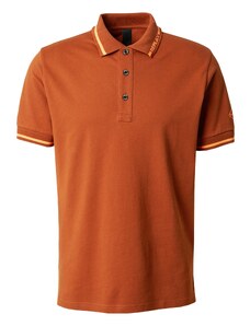REPLAY Тениска ръждиво кафяво / оранжево