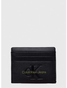 Калъф за карти Calvin Klein Jeans в черно K60K611987