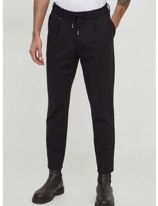 Панталон BOSS в черно със стандартна кройка 50509536