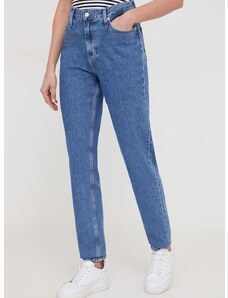 Дънки Calvin Klein Jeans с висока талия J20J222766