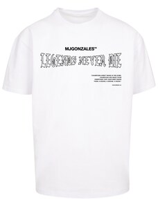 MJ Gonzales Тениска 'Legends Never Die' синьо / розово / черно / бяло